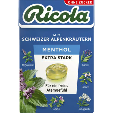 Ricola Menthol zfr. Box