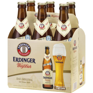 ERDINGER Weißbier Feine Hefe Tray 6x 0,5 Liter