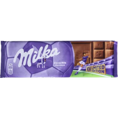 MILKA Schokolade Alpenmilch Promo