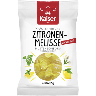 Bonbonmeister Kaiser Hustenbonbons Zitronenmelisse zuckerfrei