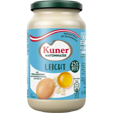 Kuner Mayonnaise Leicht 25%