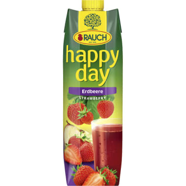 Rauch Happy Day Erdbeere 1,0 Liter