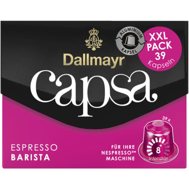 Onlineshop online kaufen Espresso Barista MPREIS Kapseln Dallmayr 39 Capsa |