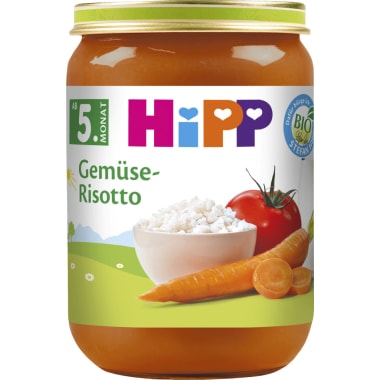 HiPP Gemüse-Risotto 5. Monat