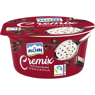 nöm Cremix Topfencreme Stracciatella