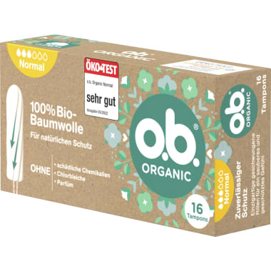 O.B. Bio Organic Tampon Normal