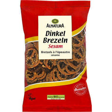 Alnatura Bio Dinkelbrezeln Sesam