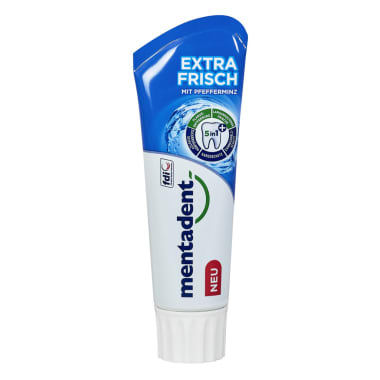 Mentadent Zahncreme Extra Frisch