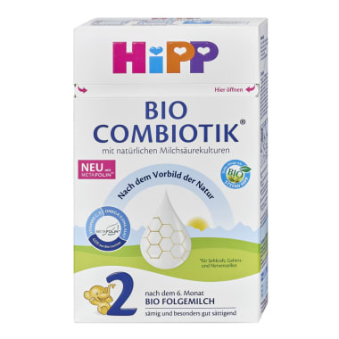 HiPP Bio Combiotik Folgemilch 6. Monat 500 gr