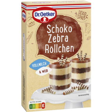 Dr. Oetker Schoko Zebra Röllchen