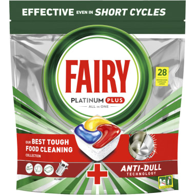 Fairy Tabs Platinum Zitrone 28er-Packung