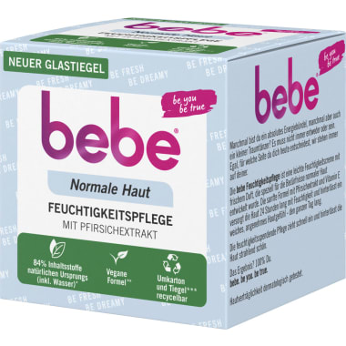 BEBE Feuchtigkeitspflege Creme Pfirsich