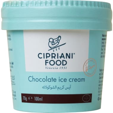 Cipriani Eis Schokolade