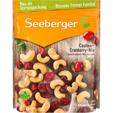 Seeberger Cashew-Cranberry-Mix