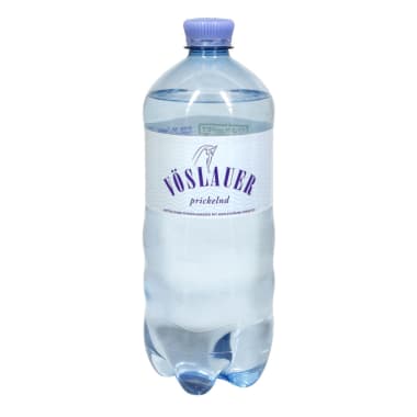 Vöslauer Mineralwasser prickelnd rePet 1,0 Liter