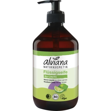 alviana Bio Flüssigseife Limette