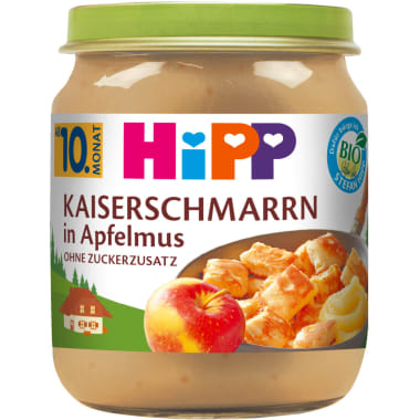 HiPP Kaiserschmarrn mit Apfelmus 10. Monat