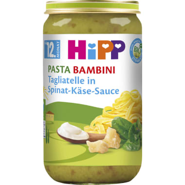 HiPP Bio Pasta Bambini Tagliatelle 12. Monat