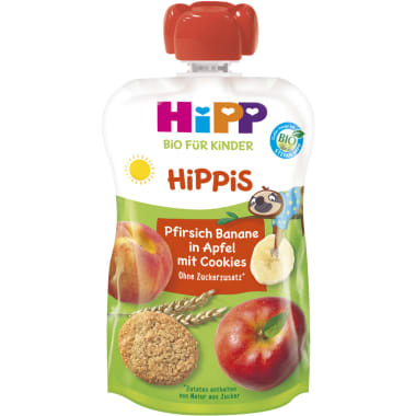 HiPP Hippis Pfirsich-Banane-Apfel-Cookies