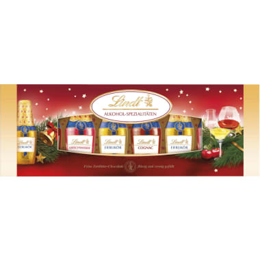 Lindt&Sprüngli Alkohol Auslese Fläschchen