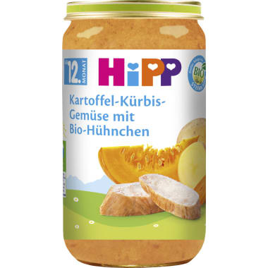 HiPP Kartoffelgemüse mit Bio Hühnchen 12. Monat