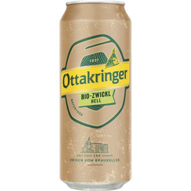 Ottakringer Bio Zwickl Hell Dose 0,5l