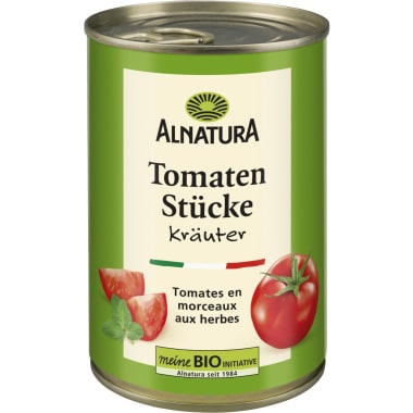 Alnatura Bio Tomatenstücke Kräuter