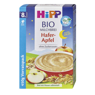 HiPP Bio Milchbrei Hafer-Apfel 8. Monat