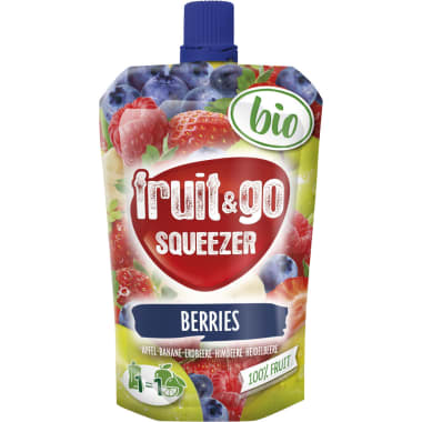 fruit&go SQUEEZER Bio Berries