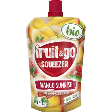 fruit&go SQUEEZER Bio Mango Sunrise