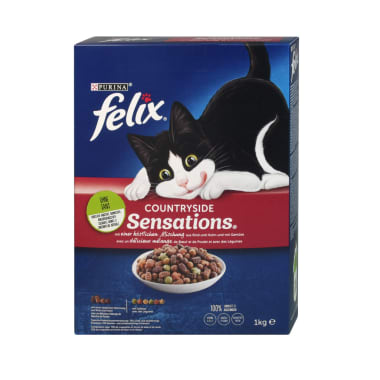 PURINA Felix Sensations Trocken Rind Huhn Gemüse