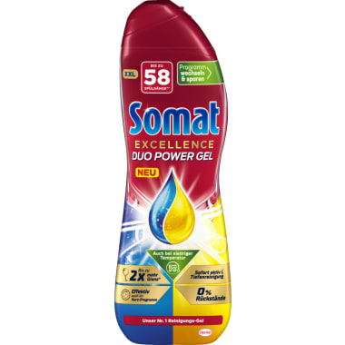 Somat Excellence Duo Power Gel 58 Waschgänge