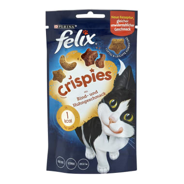 PURINA Felix Crispies Rind und Huhn 45 gr