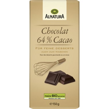 Alnatura Bio Chocolat 64% Cacao