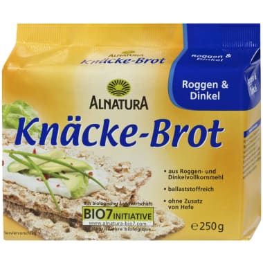 Alnatura Bio Knäckebrot Roggen & Dinkel