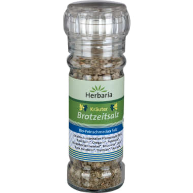 Herbaria Bio Kräuter Brotzeitsalz Mühle