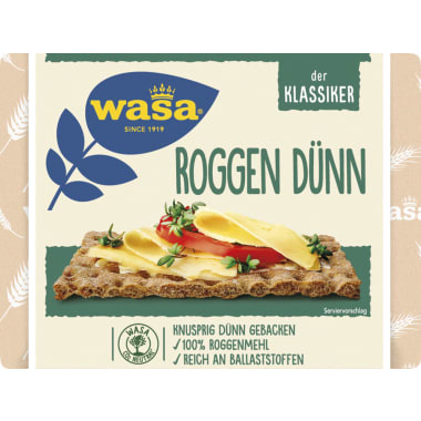 Wasa Knäckebrot Roggen Dünn