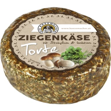 Die Käsemacher Ziegenkäsetorte Steinpilz Kräuter