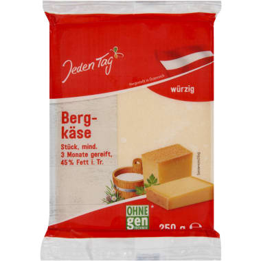 Jeden Tag Bergkäse 45%