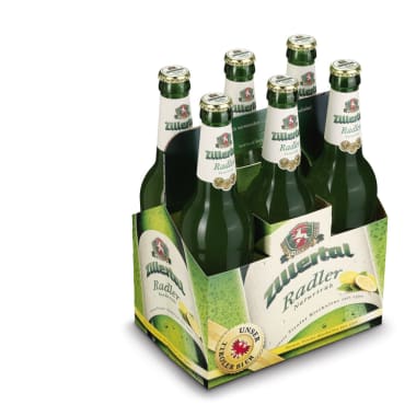 Zillertal Bier Radler naturtrüb Tray 6x 0,5 Liter