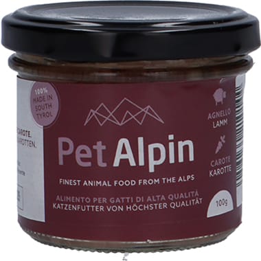 Pet Alpin Ragout Lamm/Karotte Katzenfutt.