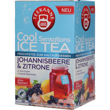 TEEKANNE Cool Sensations Johannisbeere-Zitrone