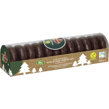 Wicklein Bio Mini-Elisen-Lebkuchen schokoliert