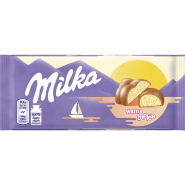 MILKA Schokolade Luflee Weiße