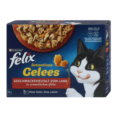 PURINA Felix Sensations Gelees 12x 85 gr