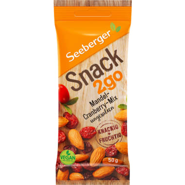 Seeberger Snack2Go Mandel-Cranberry-Mix