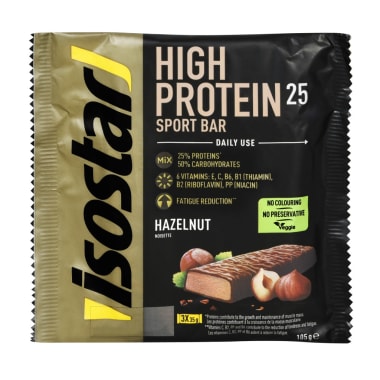 Isostar Powerplay High Proteinriegel Hazelnut 3er-Packung