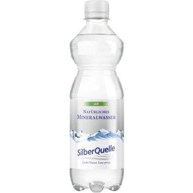 SilberQuelle Mineralwasser still 0,5 Liter