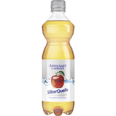 SilberQuelle Apfel gespritzt 0,5 Liter