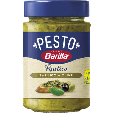 Barilla Pesto Rustico Basilico e Olive